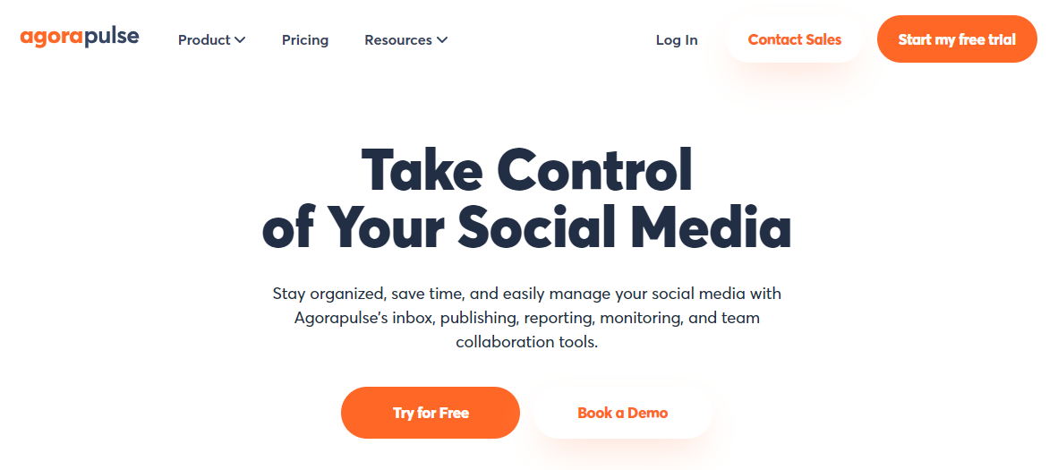 Social media management tool #4: AgoraPulse