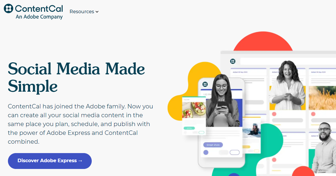 Social media management tool #6: ContentCal